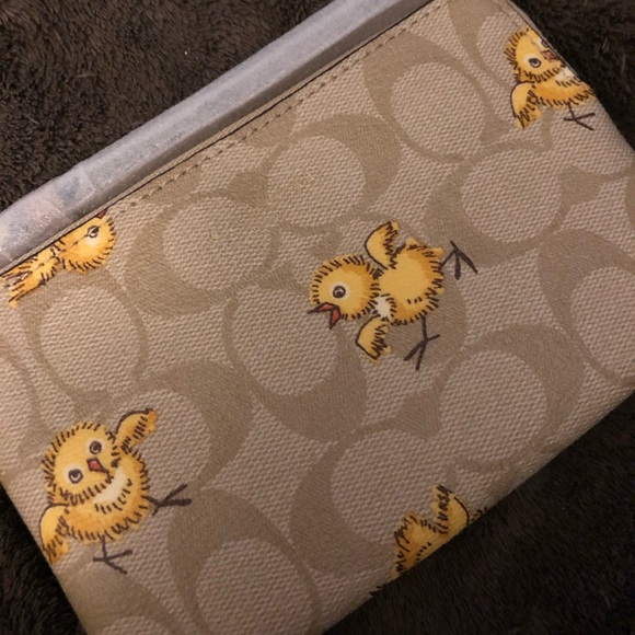 Coach Handbags - SALE!!! NWT Coach adorable baby chick wristlet!! PRICE FIRM